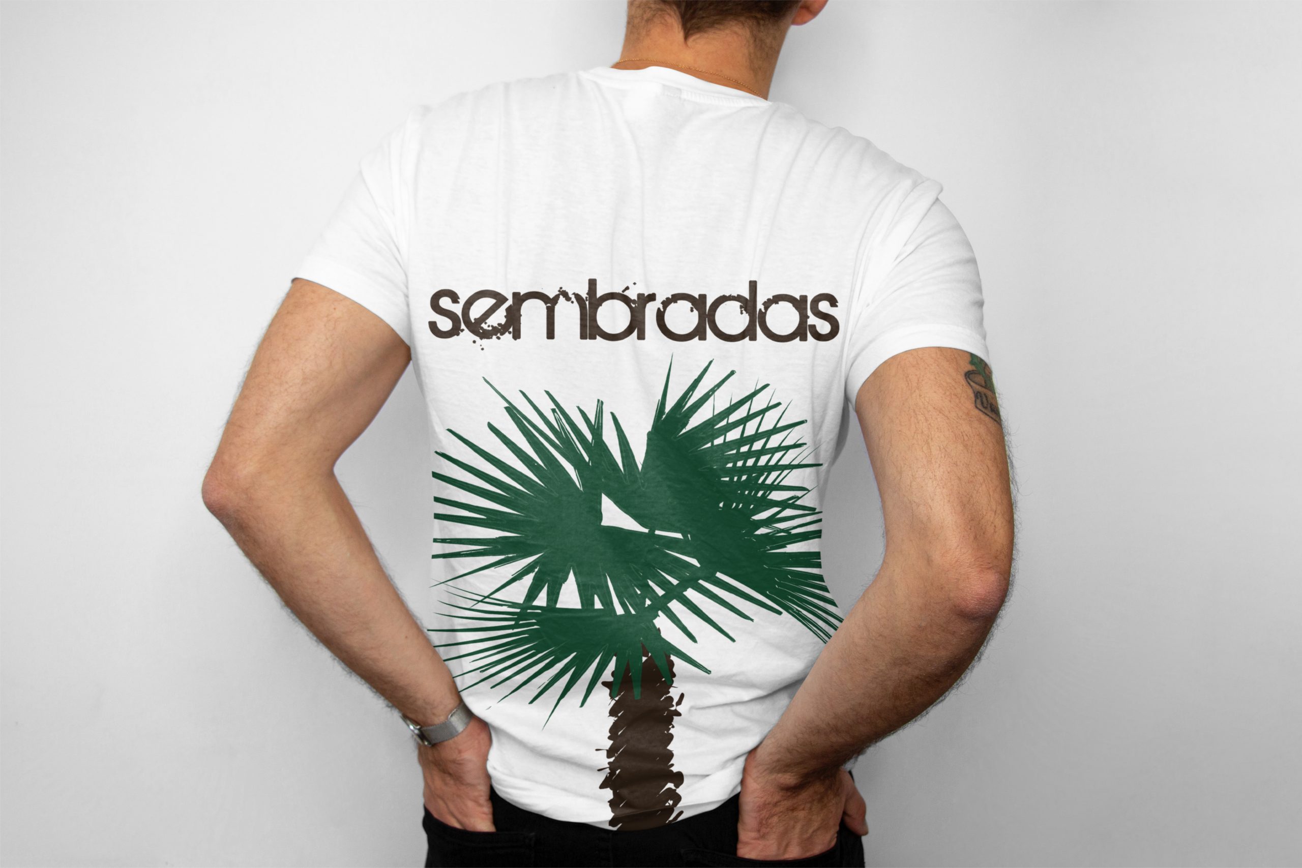 Camisetas logo empresa, Sembradas, by DSMK
